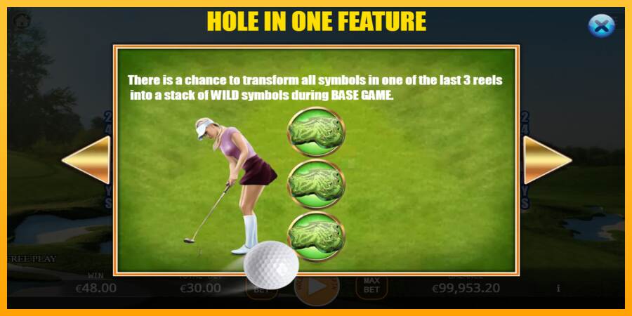 Hole In One máquina de juego por dinero, imagen 6