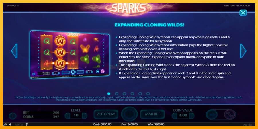 Sparks máquina de juego por dinero, imagen 4