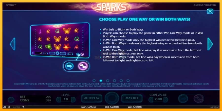 Sparks máquina de juego por dinero, imagen 5