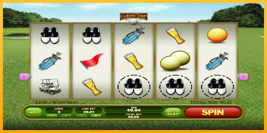 Golden Tour máquina de juego por dinero, imagen 1