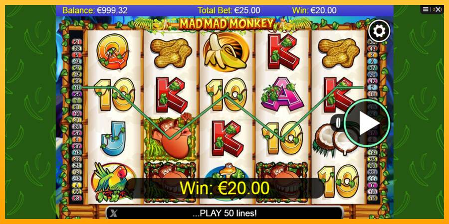 Mad Mad Monkey máquina de juego por dinero, imagen 2