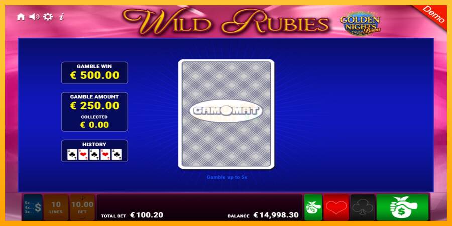 Wild Rubies Golden Nights máquina de juego por dinero, imagen 9