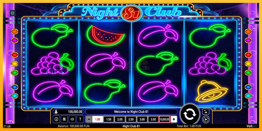 Night Club 81 máquina de juego por dinero, imagen 2