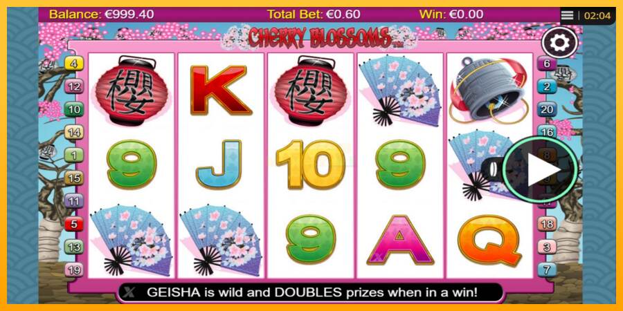 Cherry Blossoms máquina de juego por dinero, imagen 1