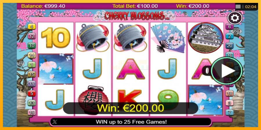 Cherry Blossoms máquina de juego por dinero, imagen 2