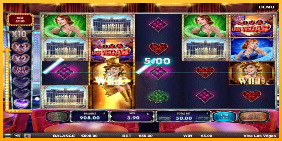 Viva las Vegas máquina de juego por dinero, imagen 3