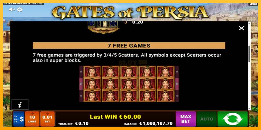 Gates of Persia máquina de juego por dinero, imagen 6