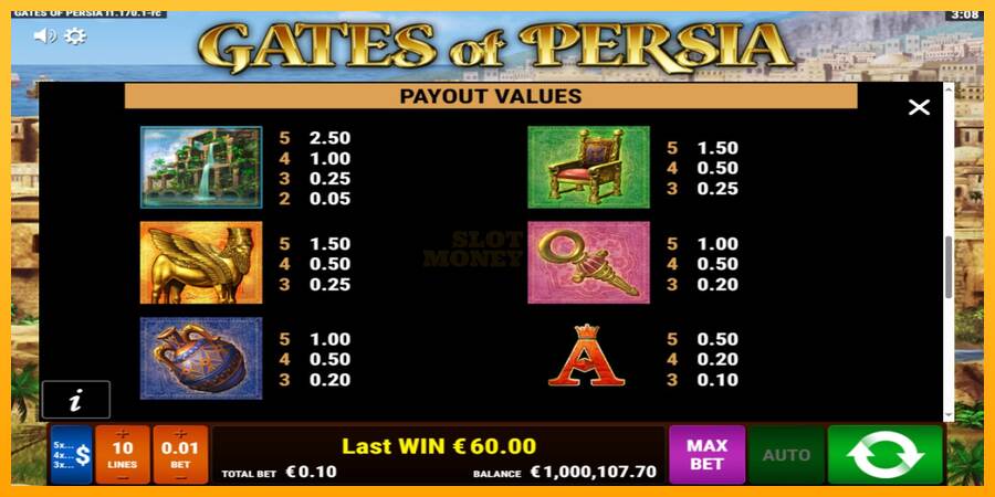 Gates of Persia máquina de juego por dinero, imagen 7