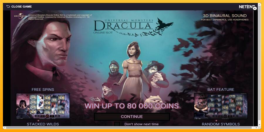 Dracula máquina de juego por dinero, imagen 1