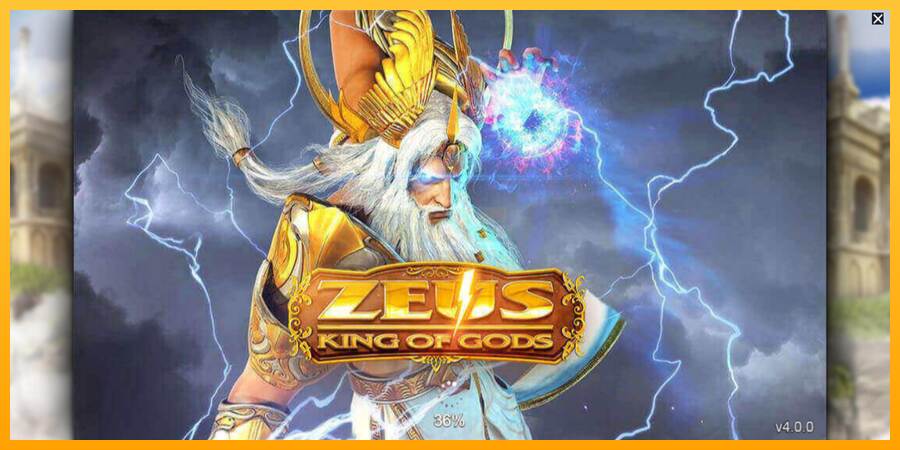 Zeus King of Gods máquina de juego por dinero, imagen 1