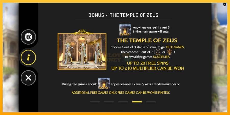 Zeus King of Gods máquina de juego por dinero, imagen 6