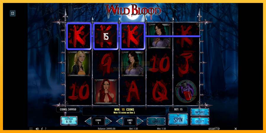 Wild Blood máquina de juego por dinero, imagen 4