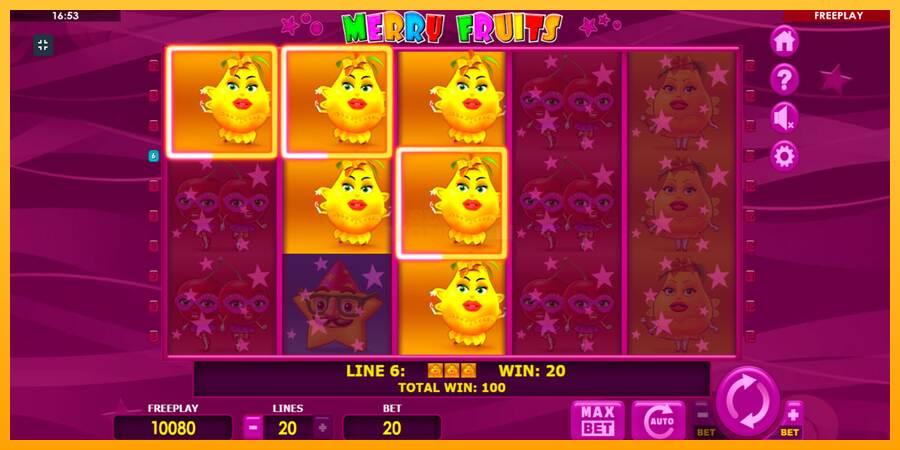 Merry Fruits máquina de juego por dinero, imagen 2