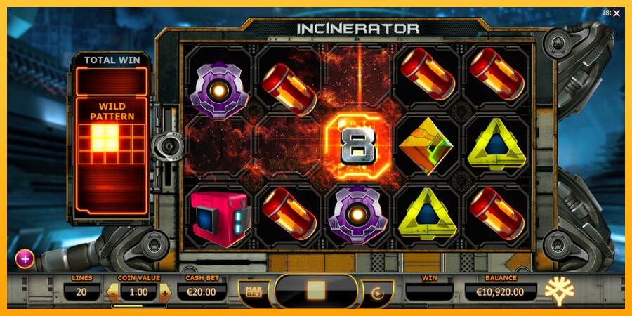 Incinerator máquina de juego por dinero, imagen 3