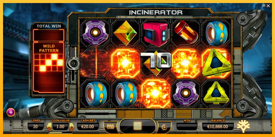 Incinerator máquina de juego por dinero, imagen 4