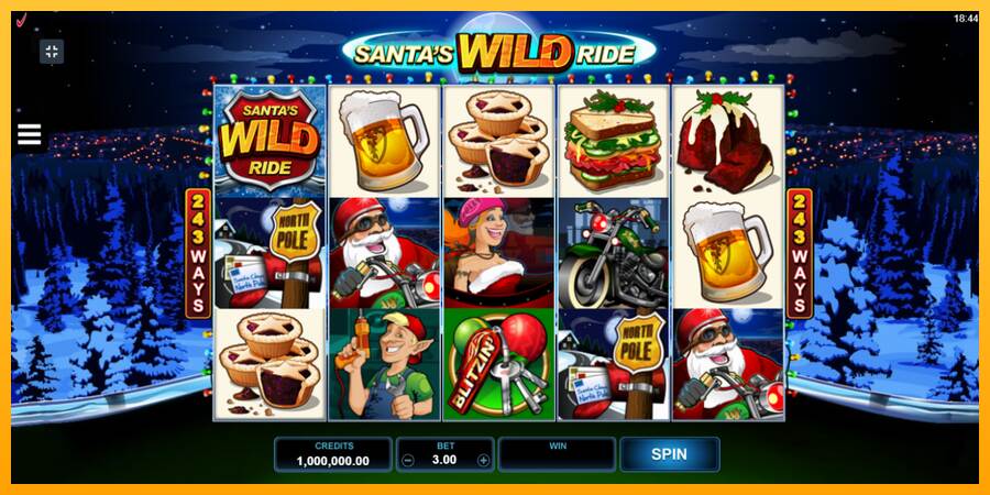 Santas Wild Ride máquina de juego por dinero, imagen 2