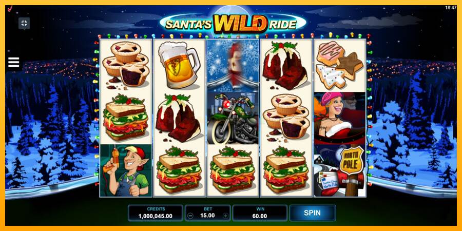 Santas Wild Ride máquina de juego por dinero, imagen 3