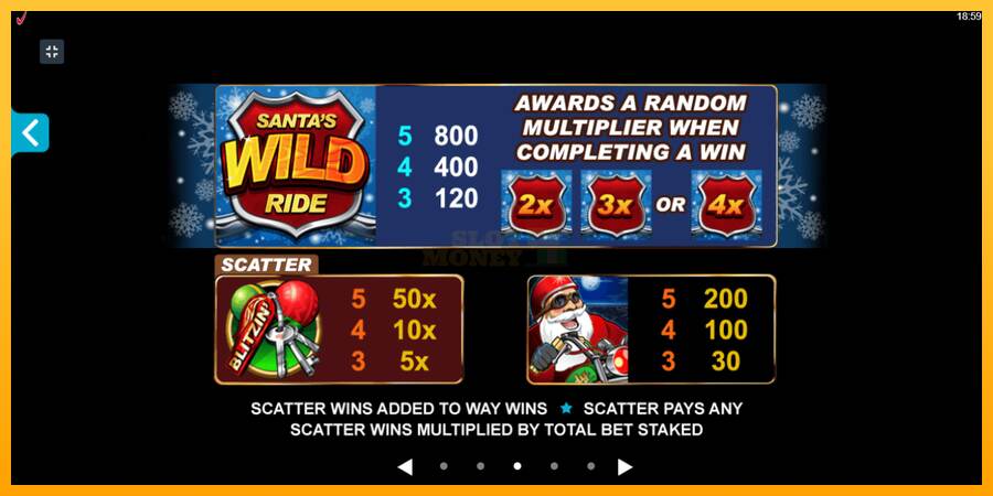 Santas Wild Ride máquina de juego por dinero, imagen 7