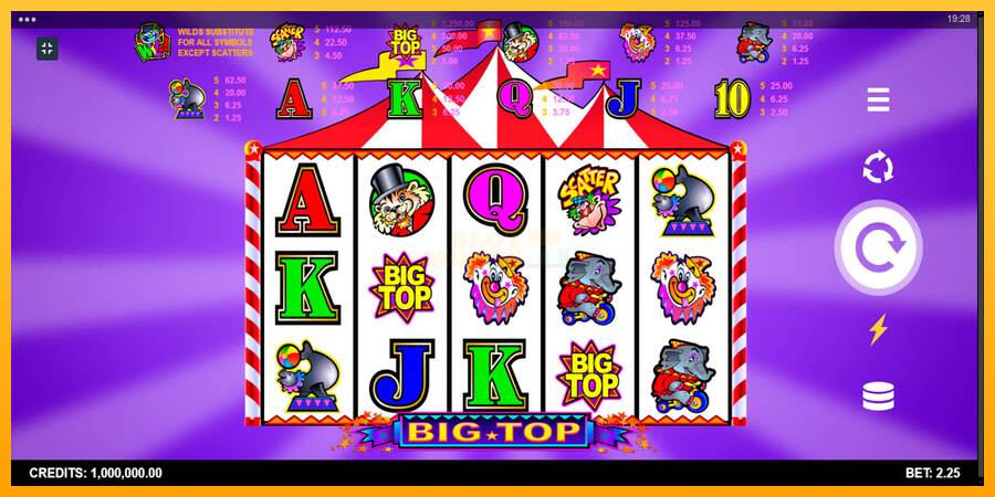 Big Top máquina de juego por dinero, imagen 1