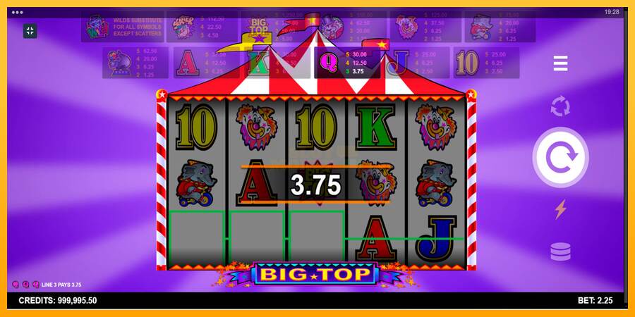 Big Top máquina de juego por dinero, imagen 2