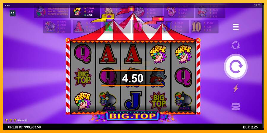 Big Top máquina de juego por dinero, imagen 3