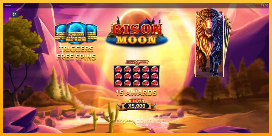 Bison Moon Megaways máquina de juego por dinero, imagen 1