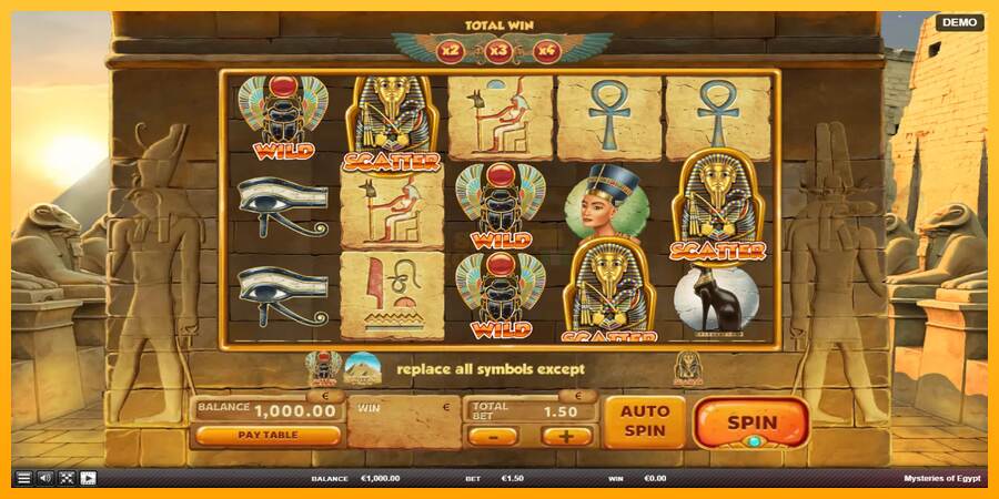 Mysteries of Egypt máquina de juego por dinero, imagen 2