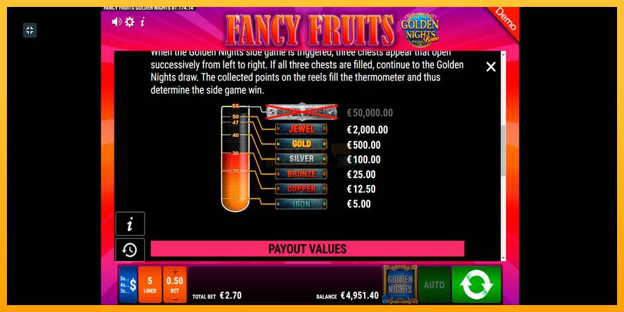 Fancy Fruits GDN máquina de juego por dinero, imagen 8