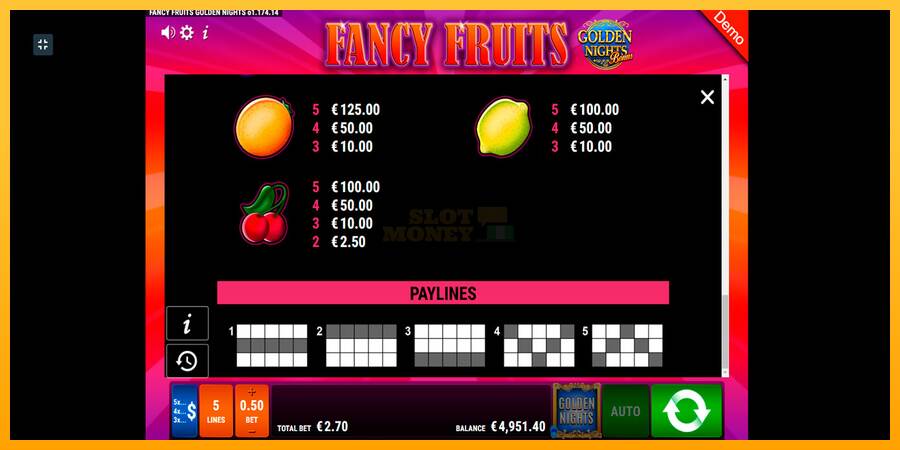 Fancy Fruits GDN máquina de juego por dinero, imagen 10