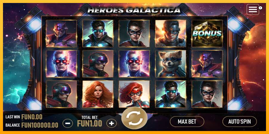 Heroes Galactica máquina de juego por dinero, imagen 1