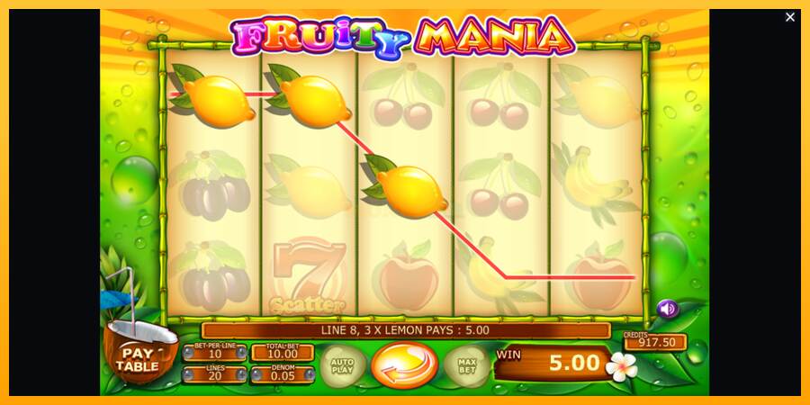 Fruity Mania máquina de juego por dinero, imagen 3