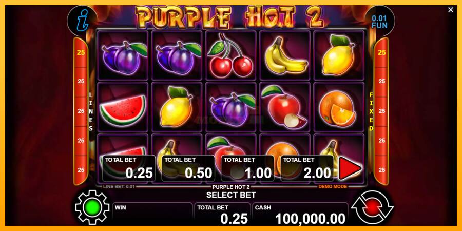 Purple Hot 2 máquina de juego por dinero, imagen 1