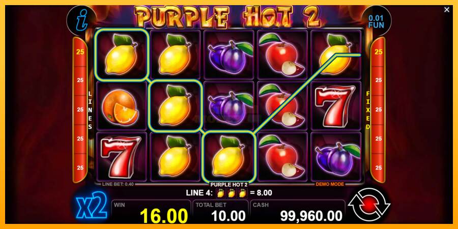 Purple Hot 2 máquina de juego por dinero, imagen 2