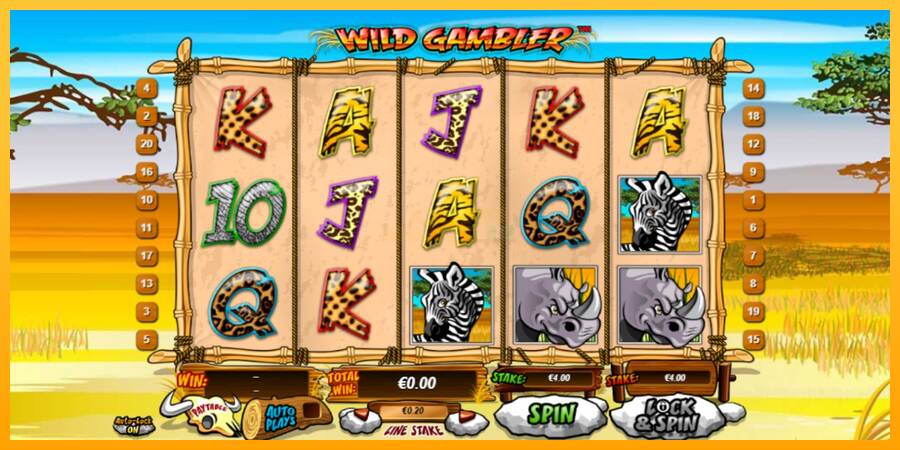 Wild Gambler máquina de juego por dinero, imagen 1