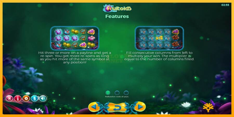 Fruitoids máquina de juego por dinero, imagen 4