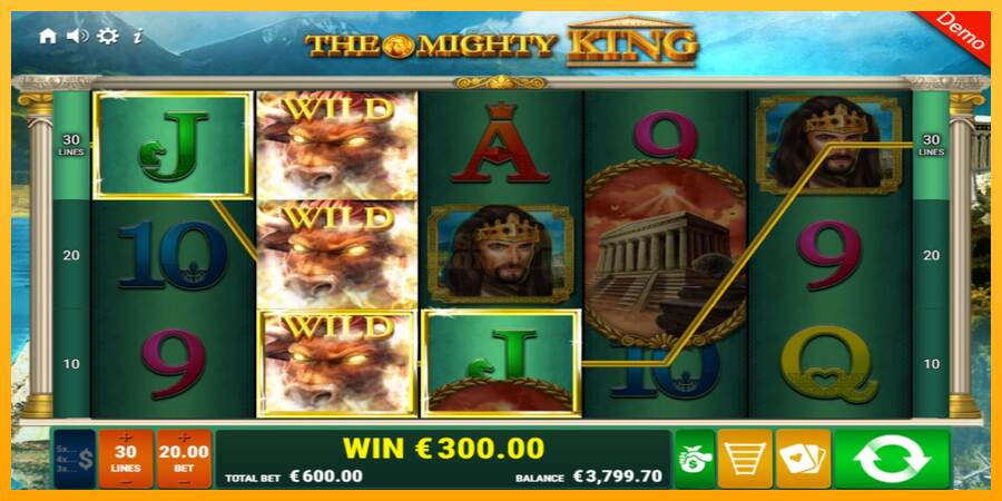 The Mighty King máquina de juego por dinero, imagen 3