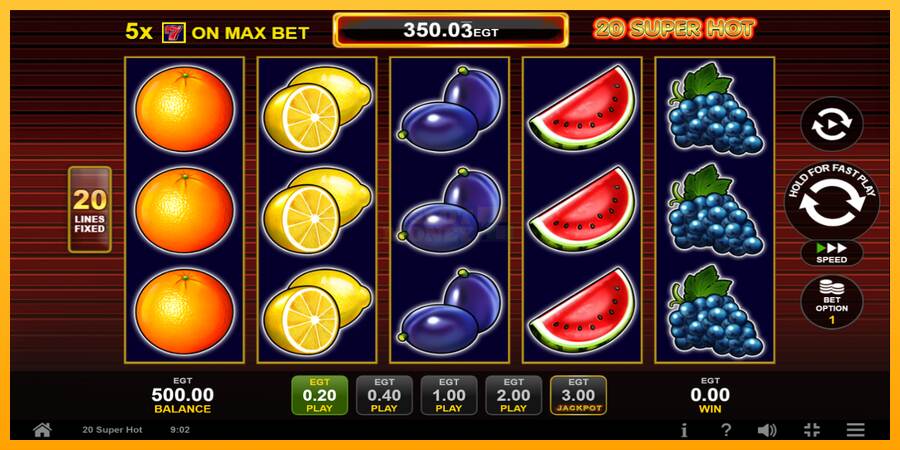 20 Super Hot máquina de juego por dinero, imagen 1