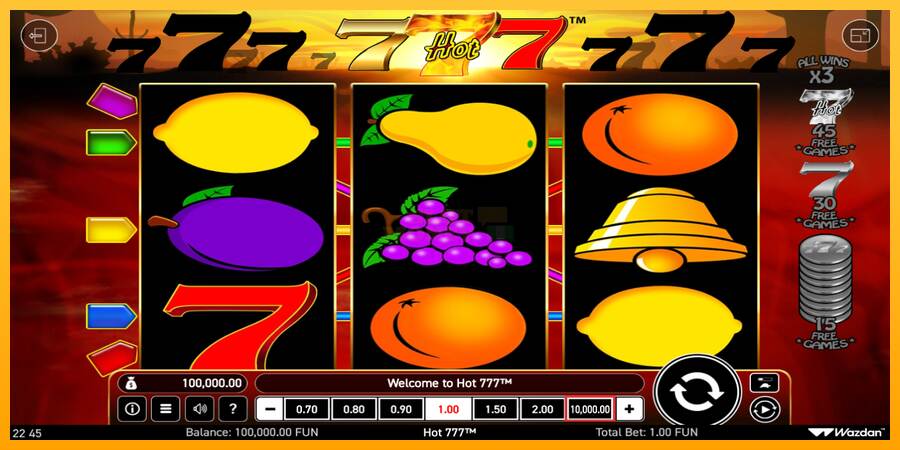 Hot 777 máquina de juego por dinero, imagen 1