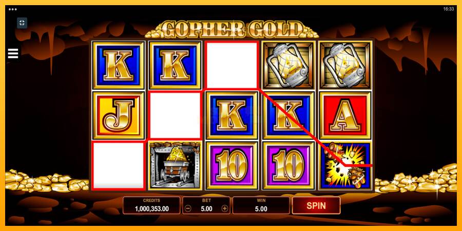 Gopher Gold máquina de juego por dinero, imagen 3