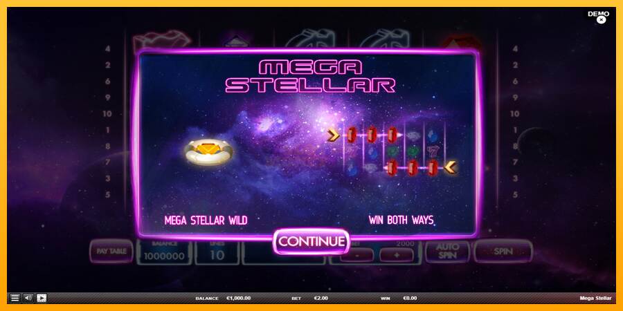 Mega Stellar máquina de juego por dinero, imagen 1