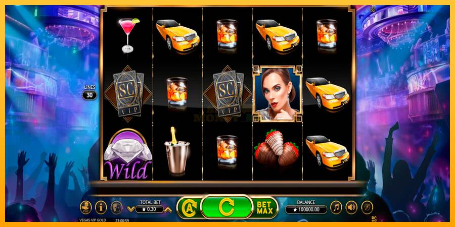 Vegas VIP Gold máquina de juego por dinero, imagen 1