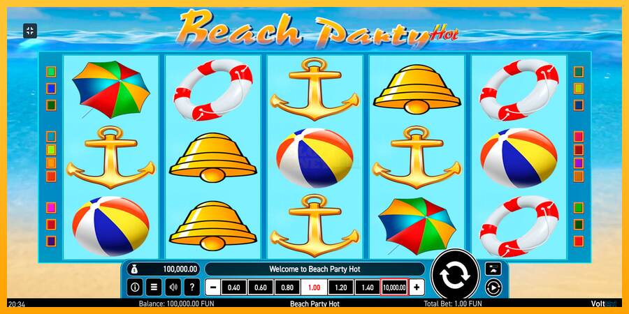 Beach Party Hot máquina de juego por dinero, imagen 1