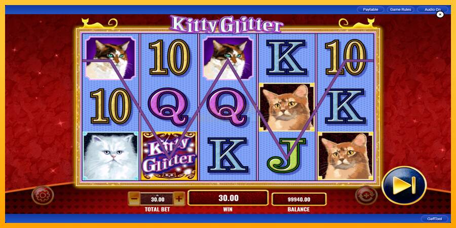 Kitty Glitter máquina de juego por dinero, imagen 3