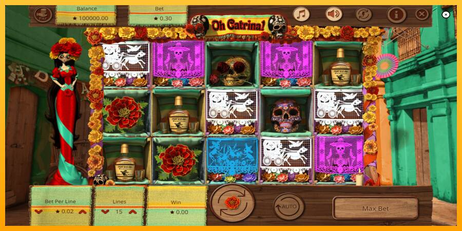 Oh Catrina máquina de juego por dinero, imagen 1