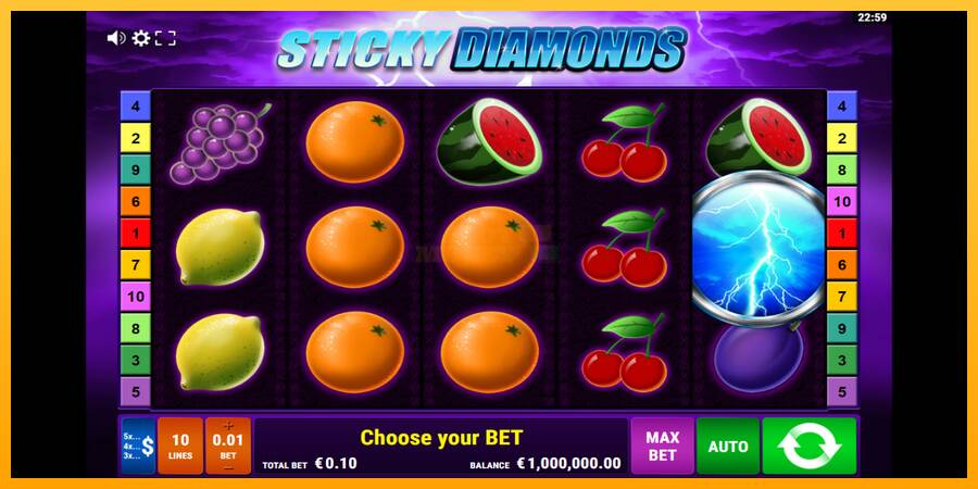 Sticky Diamonds máquina de juego por dinero, imagen 1