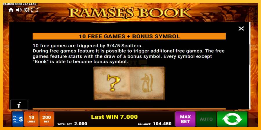 Ramses Book máquina de juego por dinero, imagen 6