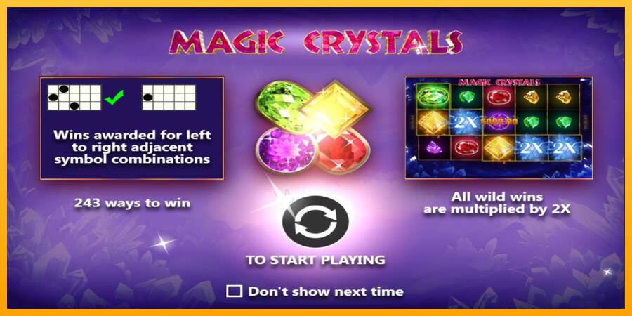 Magic Crystals máquina de juego por dinero, imagen 1