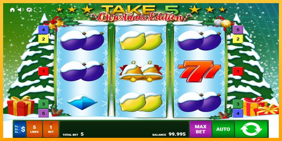 Take 5 Christmas Edition máquina de juego por dinero, imagen 1