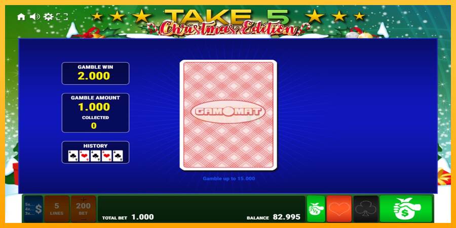 Take 5 Christmas Edition máquina de juego por dinero, imagen 4