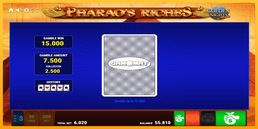 Pharaos Riches Golden Nights máquina de juego por dinero, imagen 5